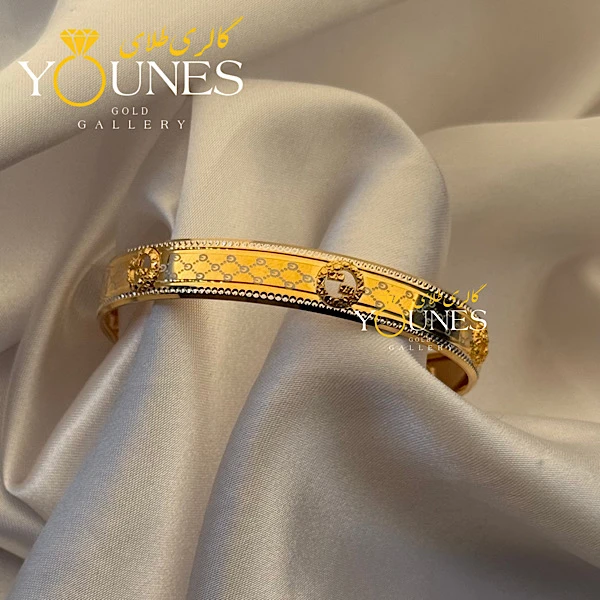 النگو طلای درخشان گوچی